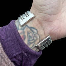 Load image into Gallery viewer, Kingman Waterweb Turquoise Bracelet by Artie Yellowhorse, Size 6.75”
