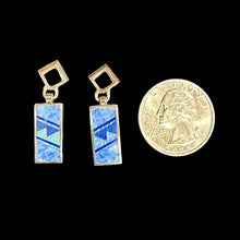 Load image into Gallery viewer, Inlay Earrings by David Rosales
