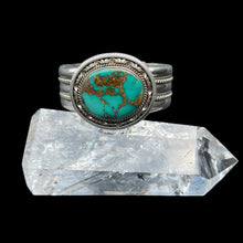 Load image into Gallery viewer, Royston Turquoise Bracelet by Artie Yellowhorse
