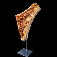 Load image into Gallery viewer, Citrine Geode with a Stand
