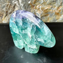 Load image into Gallery viewer, Zuni Style Carved Bear made of Fluorite

